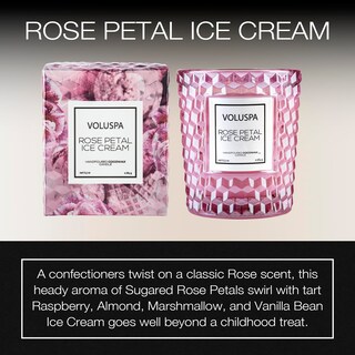 Foto 2 | Helado De Pétalos De Rosa Candle Voluspa, 190 Ml, 40 H De Duración - Venta Internacional.