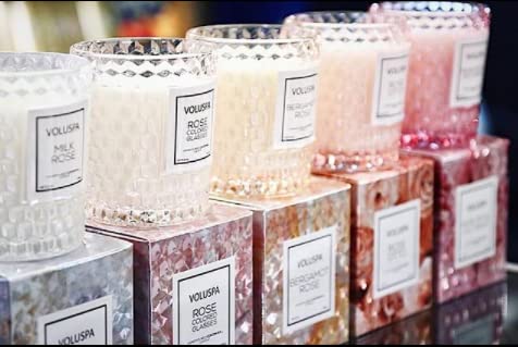 Foto 4 | Helado De Pétalos De Rosa Candle Voluspa, 190 Ml, 40 H De Duración - Venta Internacional.