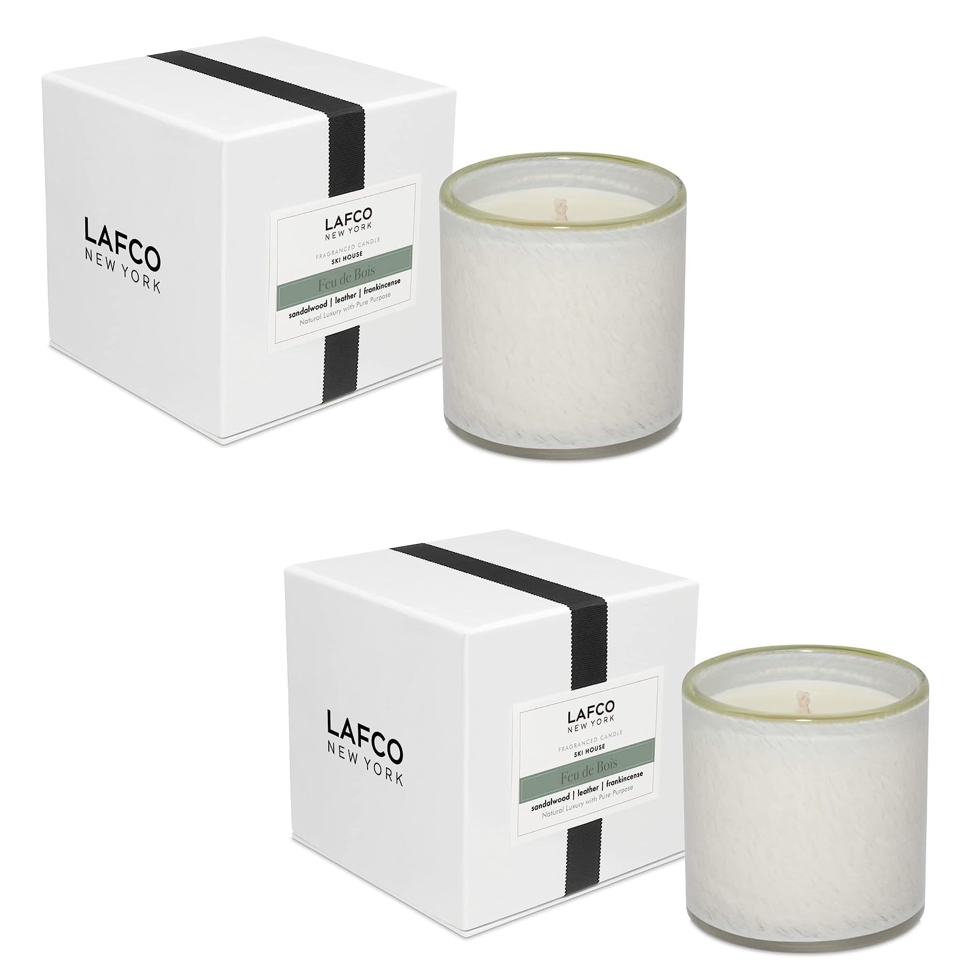Foto 2 pulgar | Vela Lafco New York Feu De Bois, 460 Ml, 2 Unidades, 90 Horas De Combustión - Venta Internacional.