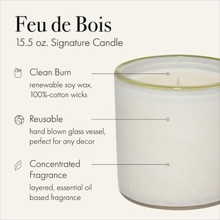 Foto 2 | Vela Lafco New York Feu De Bois, 460 Ml, 2 Unidades, 90 Horas De Combustión - Venta Internacional.