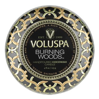 Foto 2 | Lata Pequeña Candle Voluspa Burning Woods - Venta Internacional.