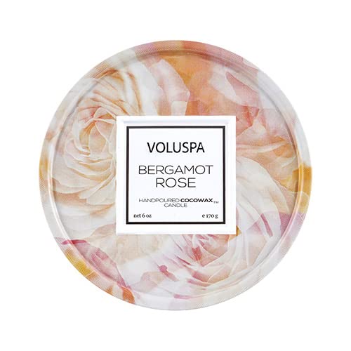 Foto 3 pulgar | Candle Voluspa Bergamot Rose En Lata, 2 Mecha - Venta Internacional.