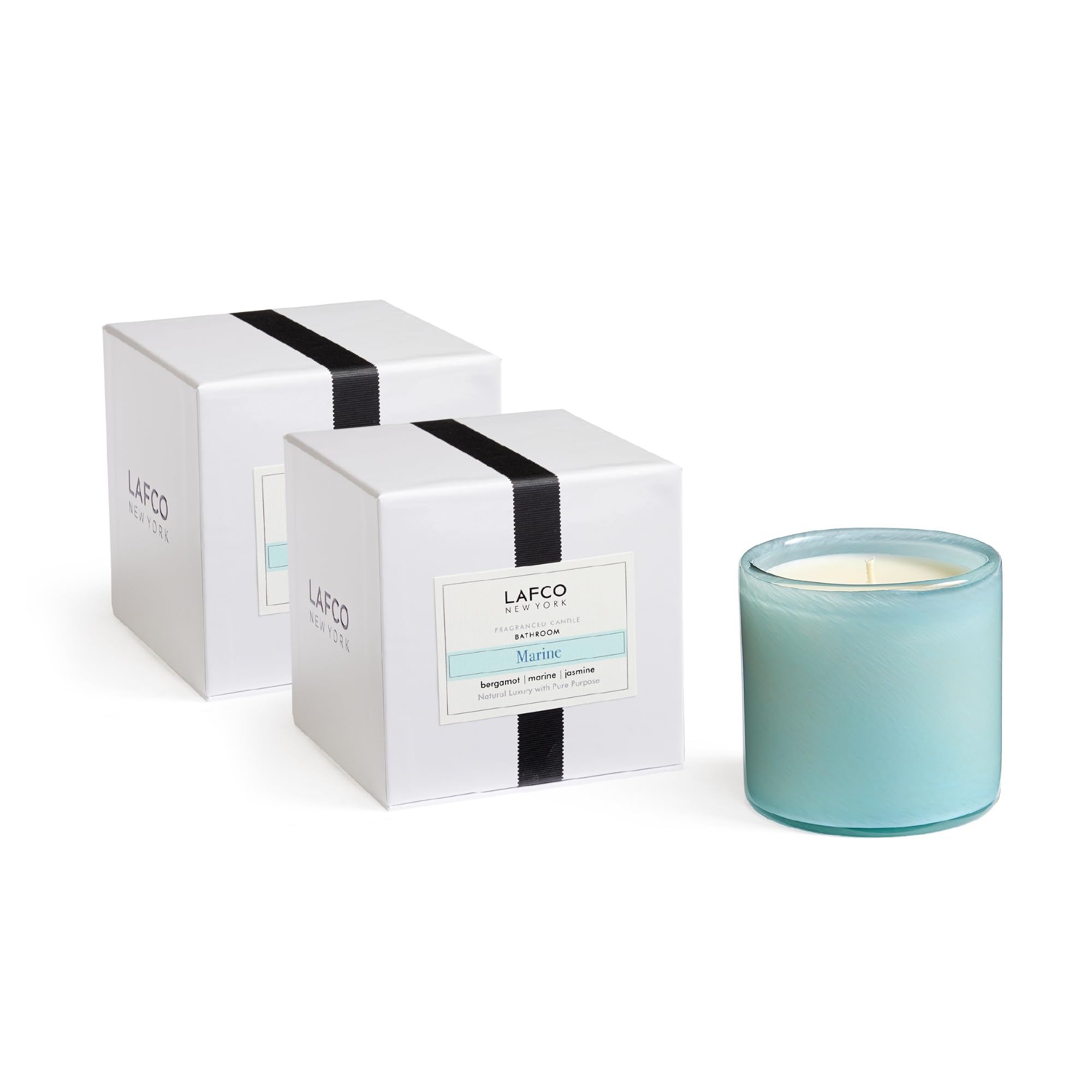 Foto 1 | Vela Lafco New York Marine Scent, 460 Ml, 2 Unidades, 90 Horas De Combustión - Venta Internacional.