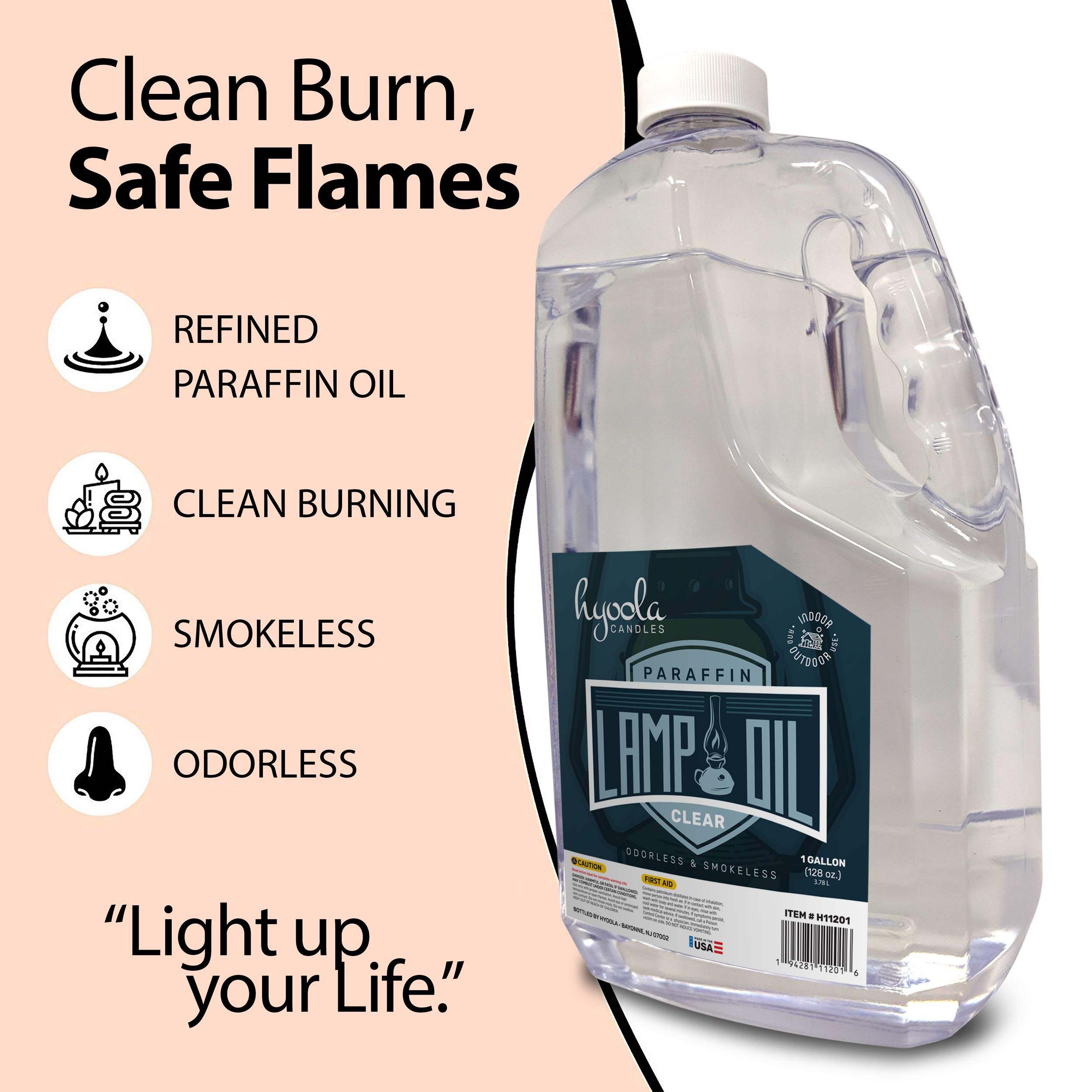 Foto 3 | Aceite De Parafina Líquida Para Lámpara Hyoola, 1 Litro, Transparente, Sin Humo, Inodoro - Venta Internacional.