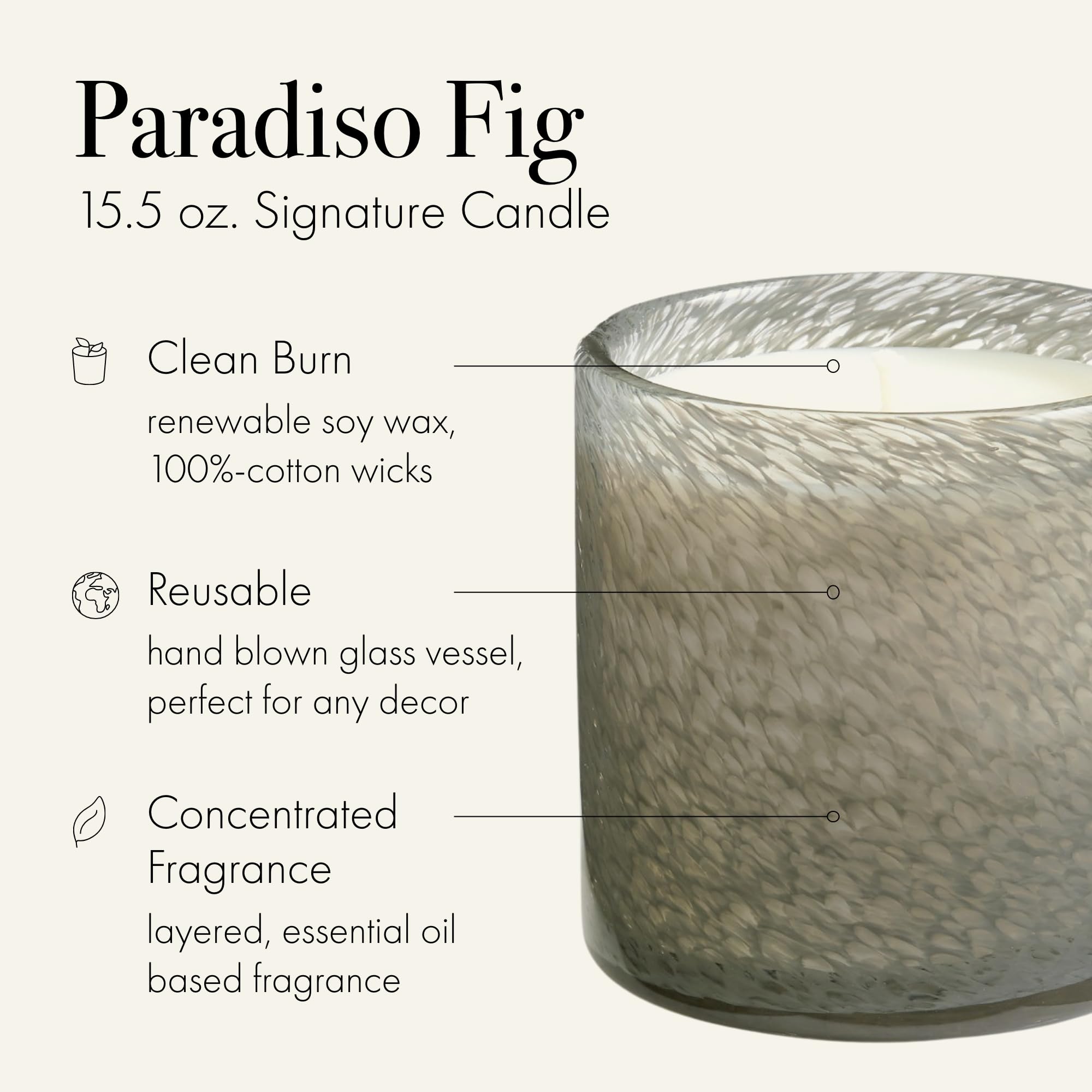 Foto 2 | Vela Lafco New York Signature Paradiso Fig, 460 Ml, 90 Horas - Venta Internacional.