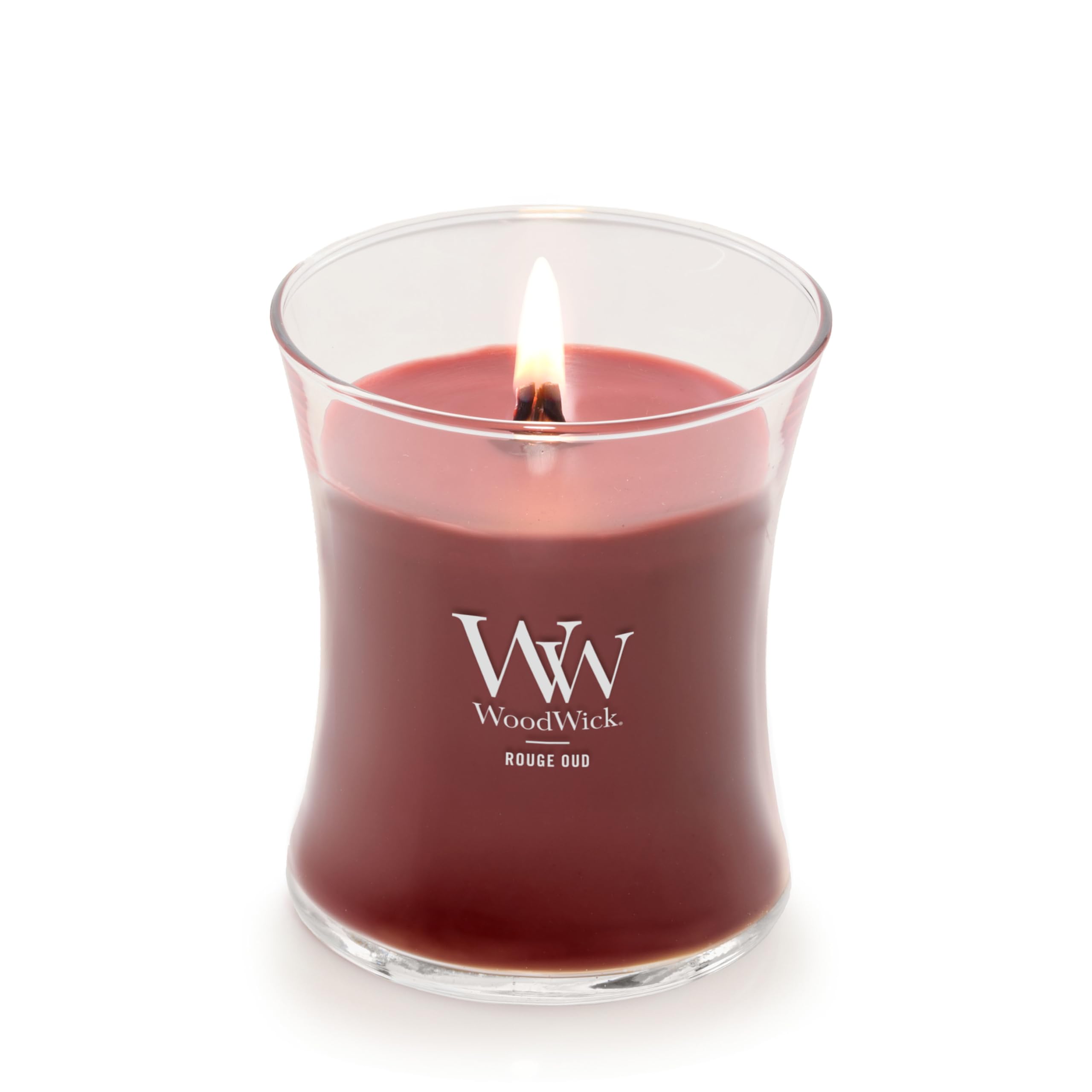Foto 4 pulgar | Reloj De Arena Candle Woodwick Rouge Oud, Tamaño Mediano, 287 Ml, 65 Horas De Combustión - Venta Internacional.