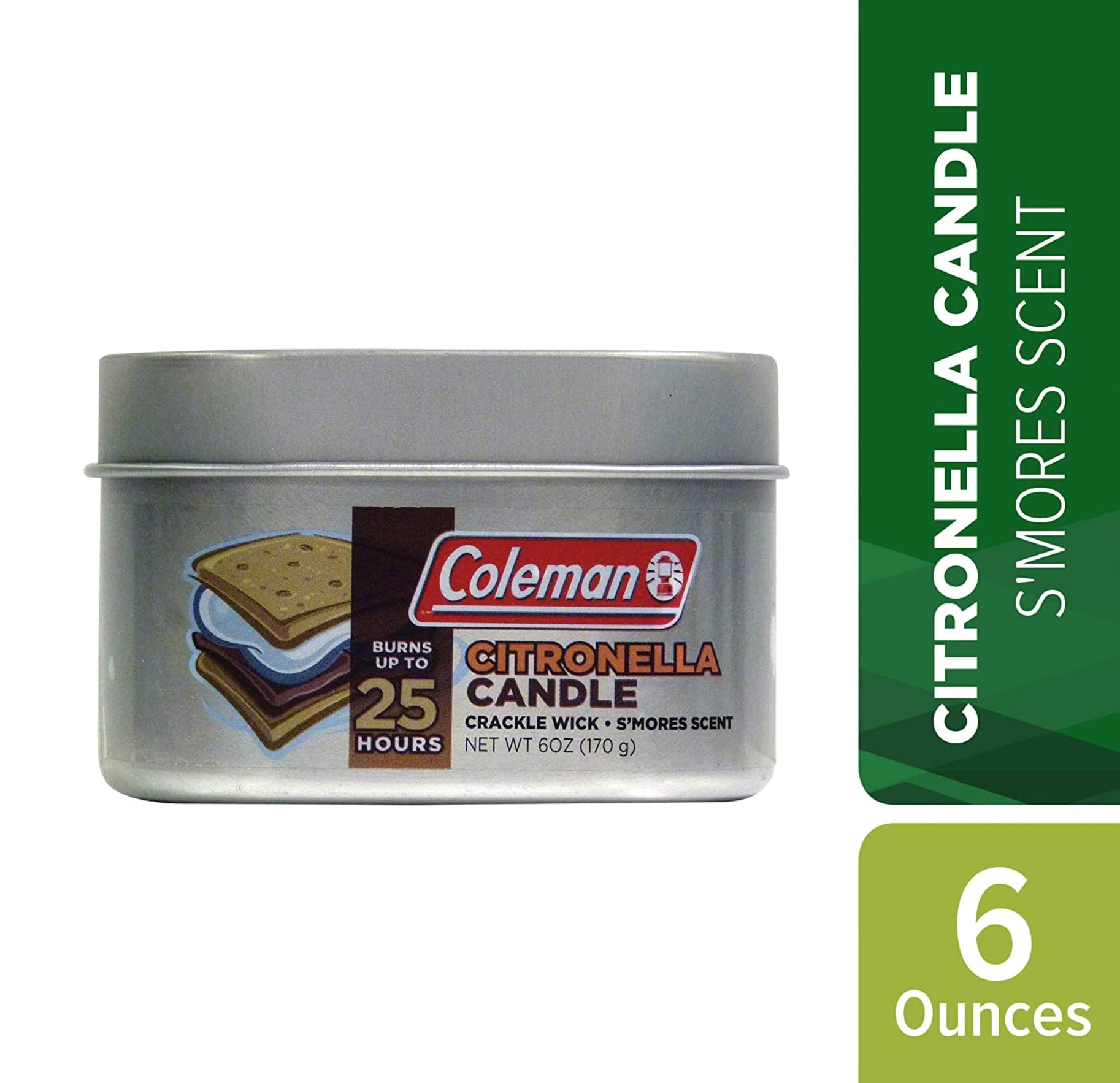 Foto 3 | Vela Coleman Con Aroma A Citronela Para Exteriores, 175 Ml, Paquete De 6 - Venta Internacional.