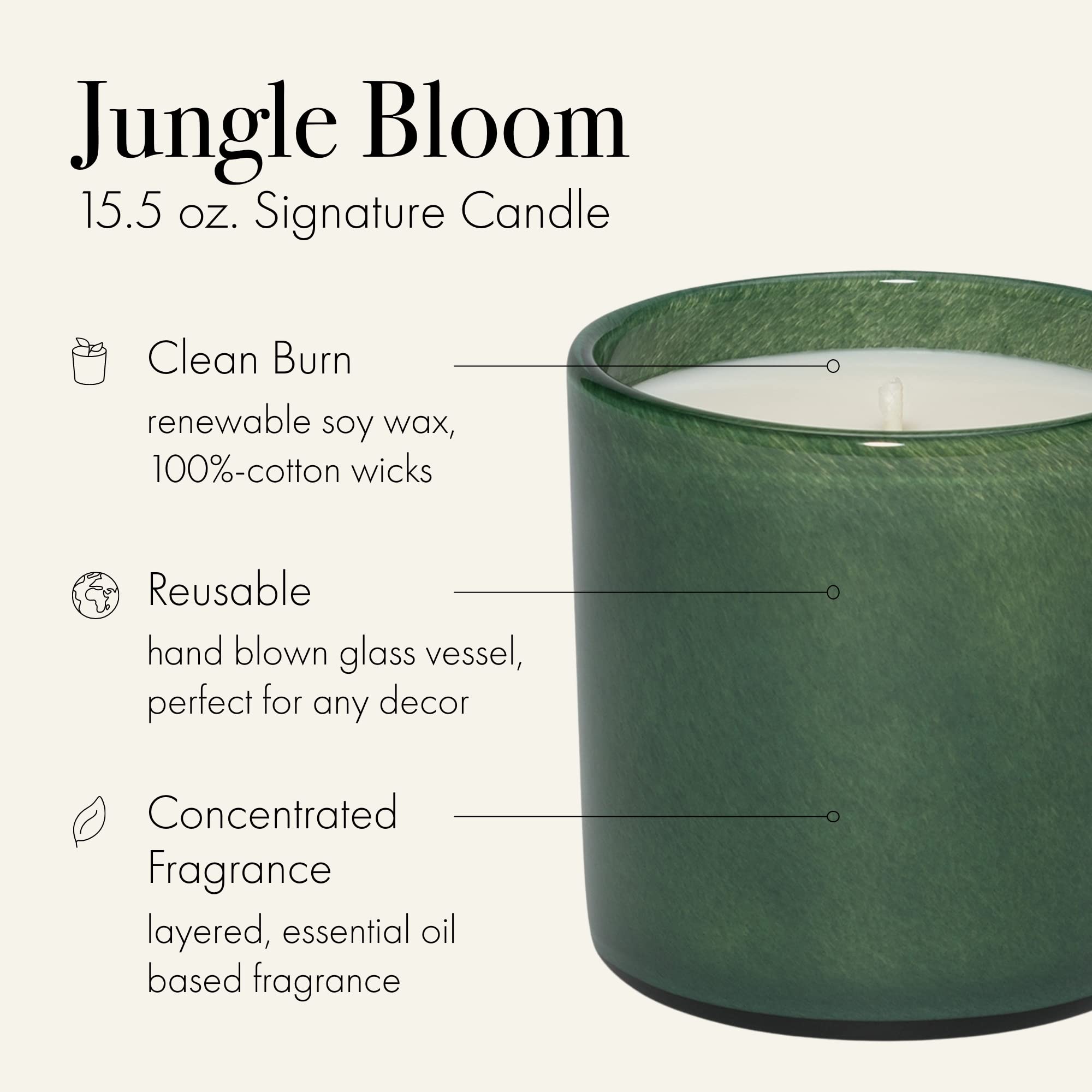 Foto 2 | Vela Lafco New York Signature Jungle Bloom 460 Ml - Venta Internacional.