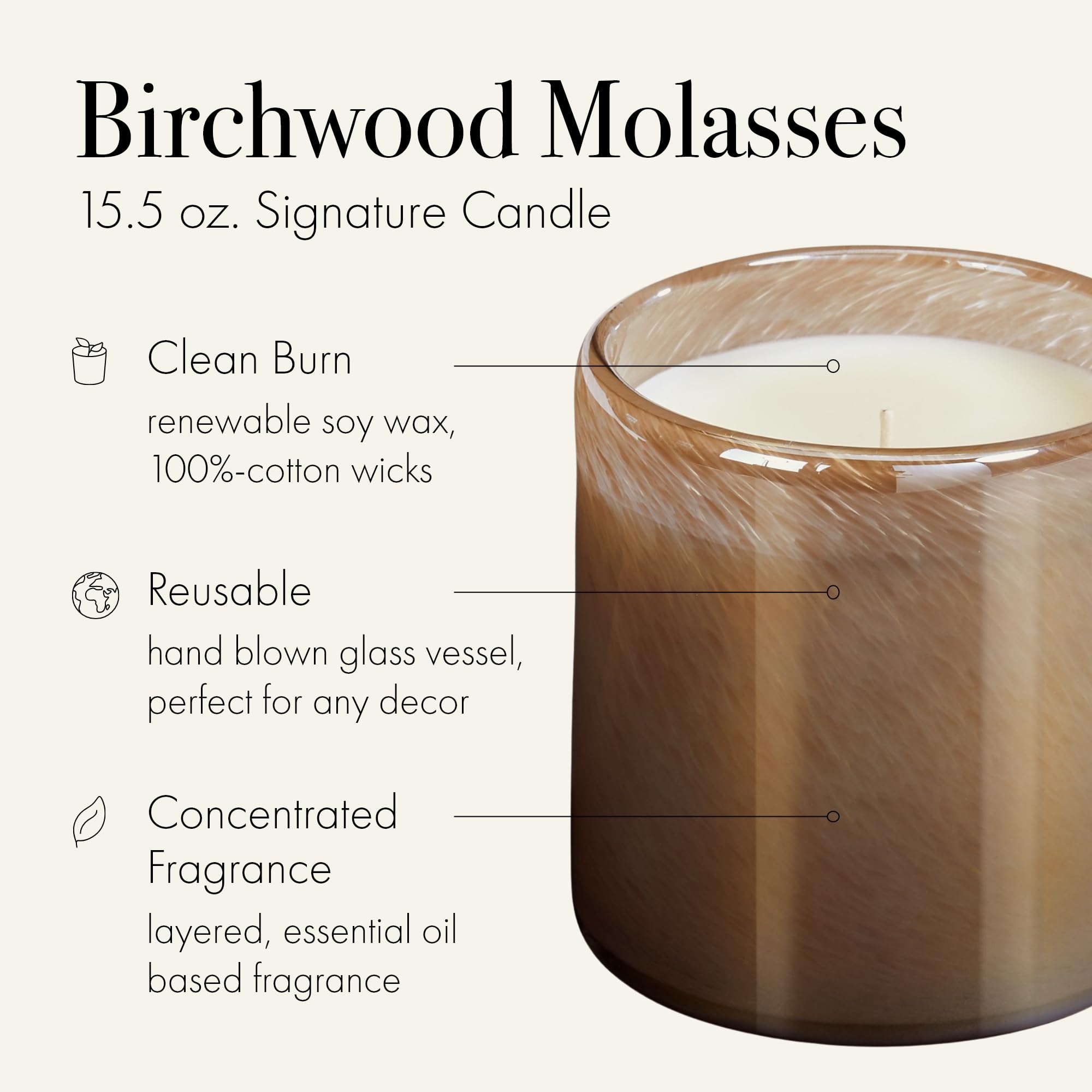 Foto 2 | Candle Lafco New York Holiday Birchwood Melaza 460 Ml - Venta Internacional.
