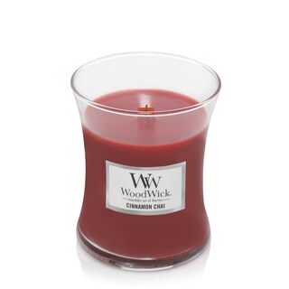 Foto 3 | Vela Aromática Woodwick, Tamaño Mediano, Con Forma De Reloj De Arena, Canela - Venta Internacional.