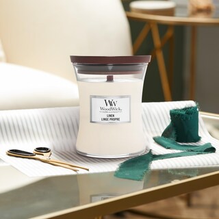 Foto 5 | Vela Aromática Woodwick, Tamaño Mediano, Con Forma De Reloj De Arena, Canela - Venta Internacional.