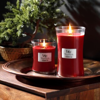 Foto 6 | Vela Aromática Woodwick, Tamaño Mediano, Con Forma De Reloj De Arena, Canela - Venta Internacional.