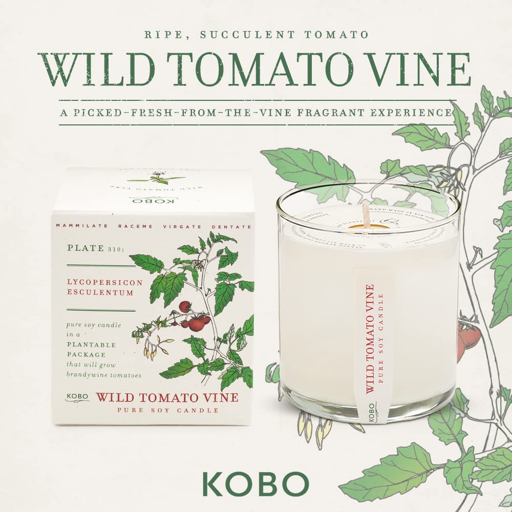 Foto 3 pulgar | Candle Kobo Wild Tomato Vine, 265 Ml, 60 Horas, Quema 100% Cera De Soja - Venta Internacional.