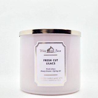 Foto 1 | Candle Bath And Body Works White Barn, 3 Mechas, 430 Ml, Lilas Recién Cortadas - Venta Internacional.