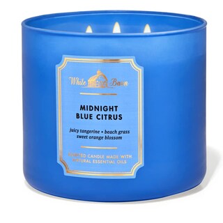 Foto 1 | Candle Bath & Body Works White Barn, 3 Mechas, 430 Ml, Azul Medianoche, Cítricos - Venta Internacional.