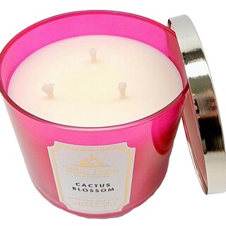 Foto 6 | Candle Bath & Body Works White Barn, 3 Mechas, Flor De Cactus, 430 Ml - Venta Internacional.