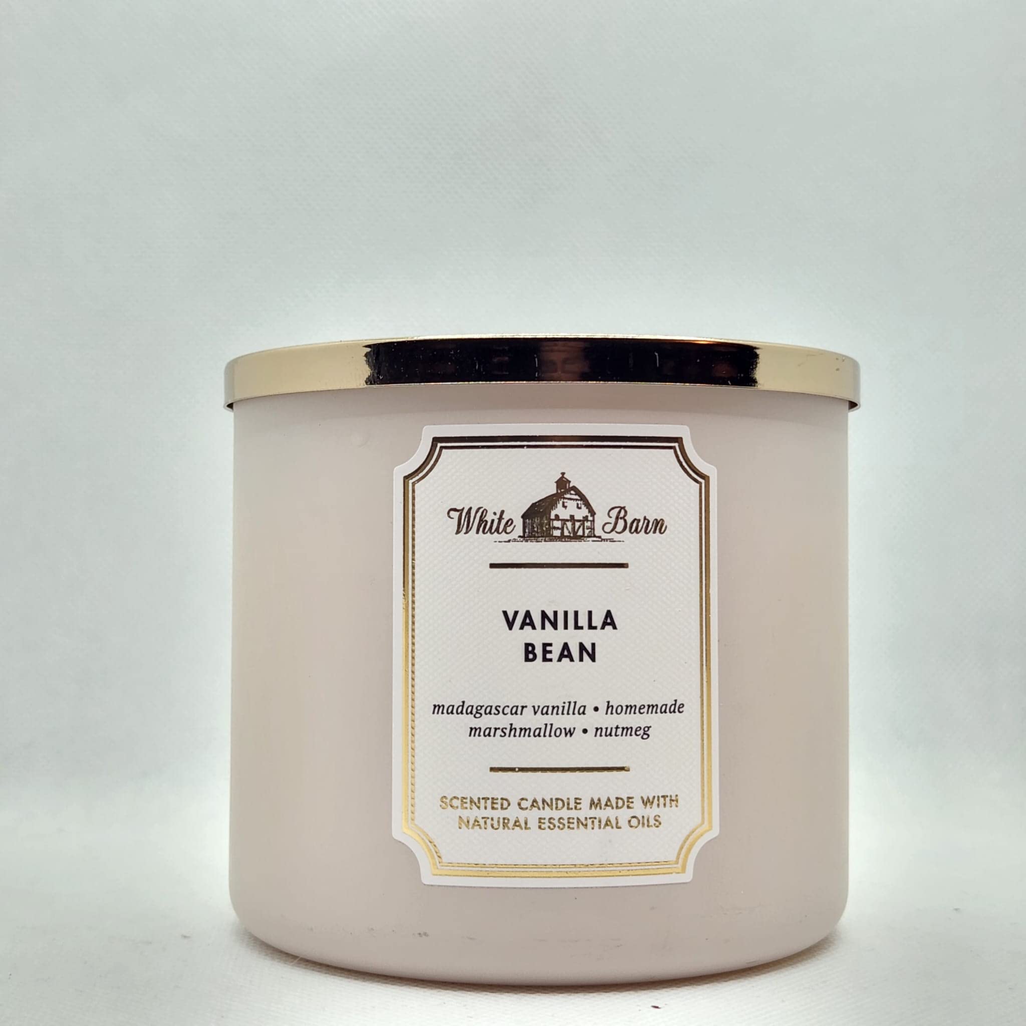 Foto 2 pulgar | Vainilla Candle Bath & Body Works White Barn De 3 Mechas, 430 Ml - Venta Internacional.