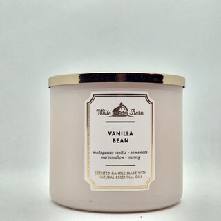 Foto 1 | Vainilla Candle Bath & Body Works White Barn De 3 Mechas, 430 Ml - Venta Internacional.
