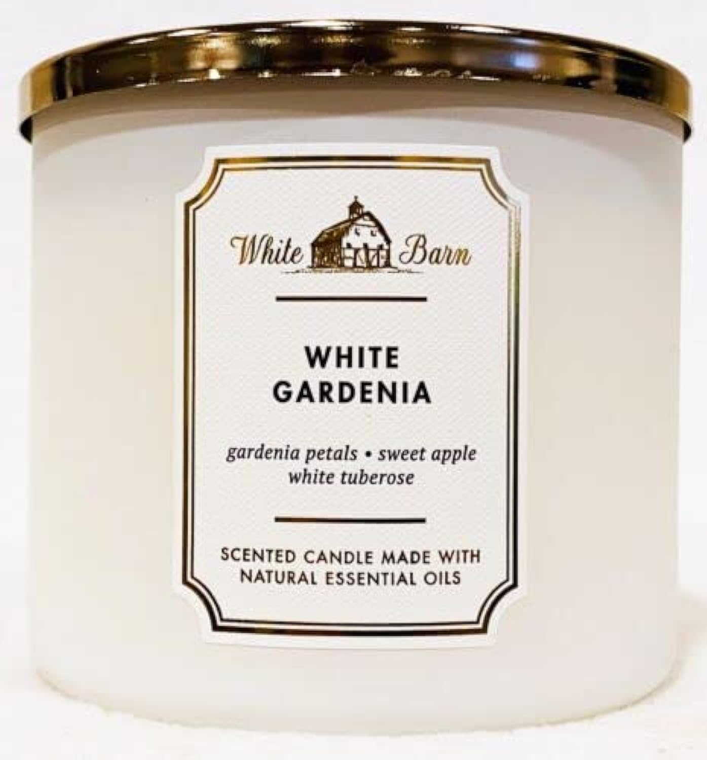 Foto 1 | Candle Bath & Body Works White Barn, 3 Mechas, Gardenia Blanca, 430 Ml - Venta Internacional.