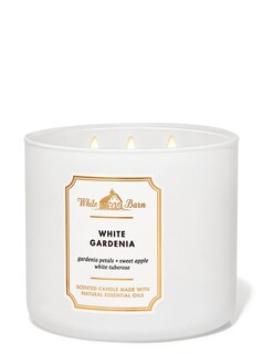 Foto 2 | Candle Bath & Body Works White Barn, 3 Mechas, Gardenia Blanca, 430 Ml - Venta Internacional.