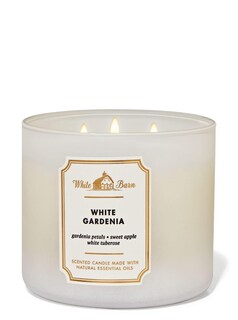 Foto 3 | Candle Bath & Body Works White Barn, 3 Mechas, Gardenia Blanca, 430 Ml - Venta Internacional.