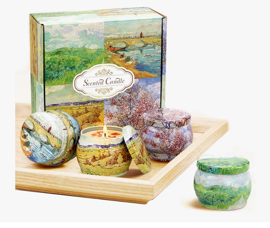 Foto 2 pulgar | Velas Aromáticas Xtellar De Cera De Soja Vela De Aromaterapia 3.5oz