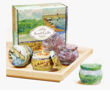 Foto 1 | Velas Aromáticas Xtellar De Cera De Soja Vela De Aromaterapia 3.5oz
