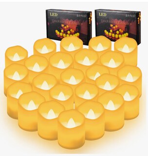 Foto 1 | Vela Eléctrica Xtellar Led Luces para Decorar sin Llama Impermeable 48 piezas
