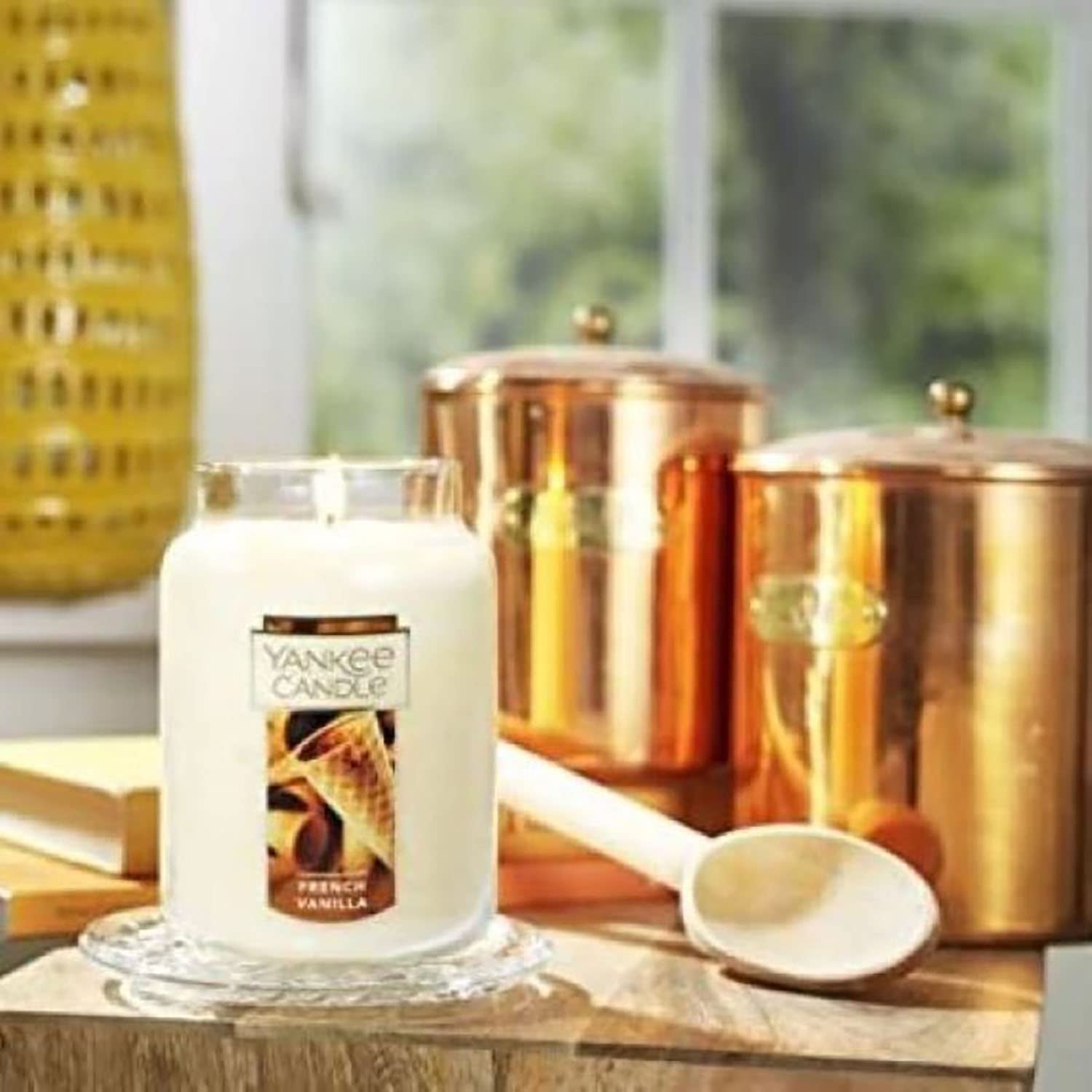 Foto 5 pulgar | Candle Yankee Candle Con Aroma A Vainilla Francesa  650 Ml - Venta Internacional.