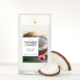Foto 5 | Candle Yankee Candle Medium Pillar Coconut Beach 340 Ml - Venta Internacional.