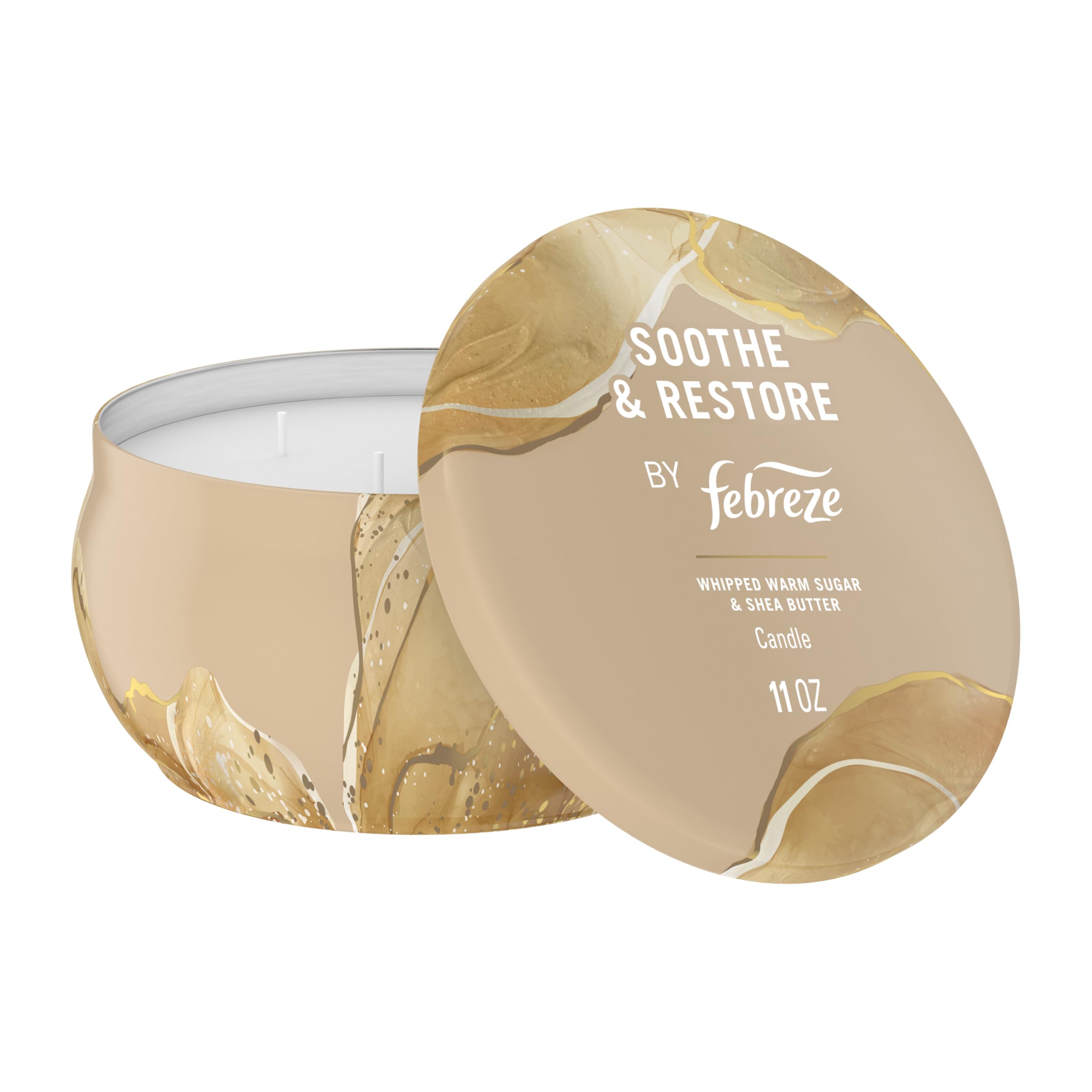 Foto 7 pulgar | Candle Febreze Soothe & Restore Scent 325 Ml  4 Mechas  Paquete Individual - Venta Internacional.