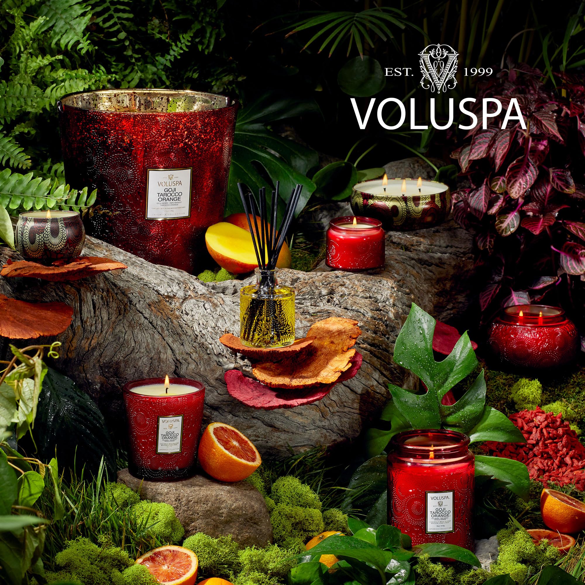 Foto 7 pulgar | Vela Voluspa Goji Tarocco  Naranja  532 Ml  100 H De Duración - Venta Internacional.
