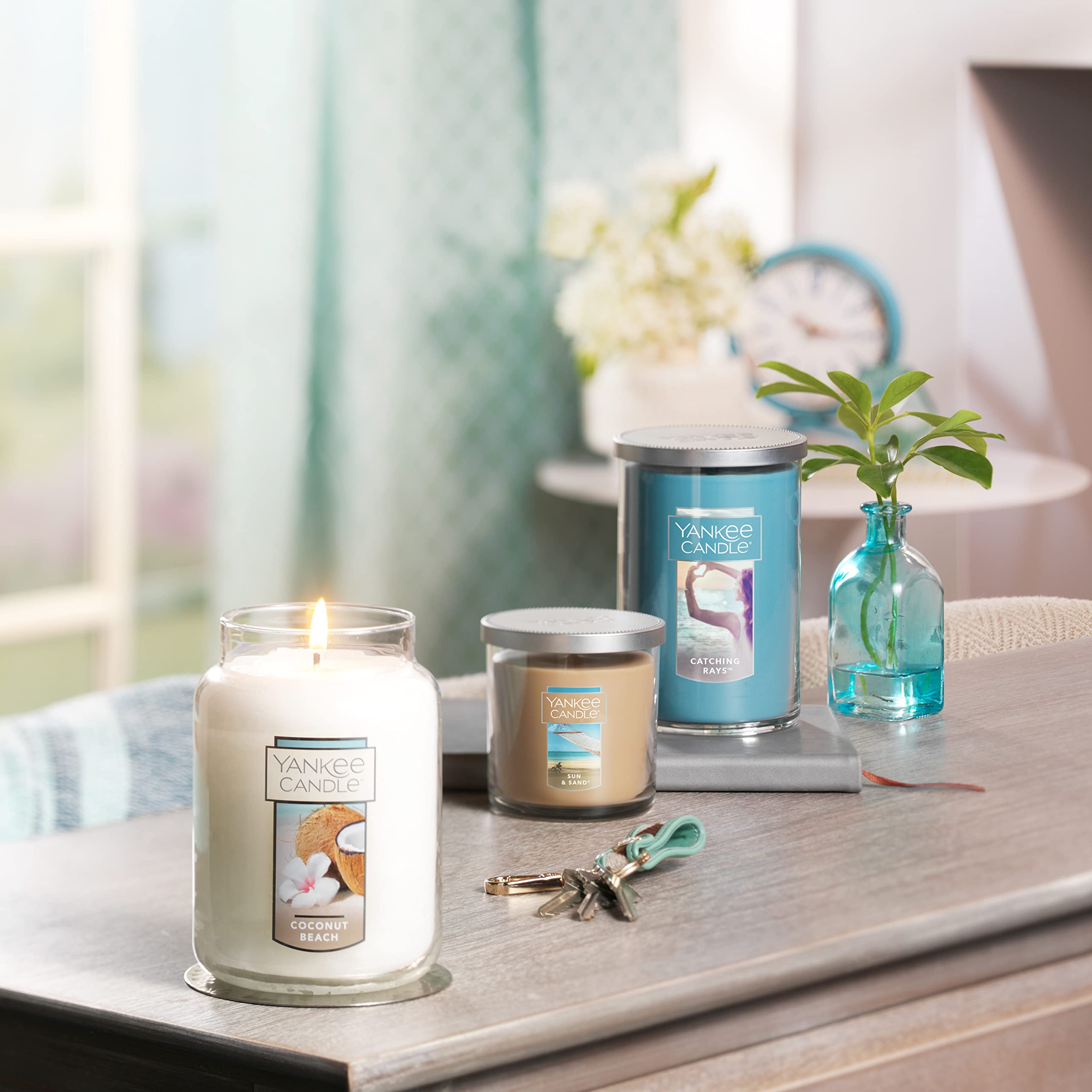 Foto 6 pulgar | Candle Yankee Candle Con Aroma A Coco Y Playa  650 Ml - Venta Internacional.