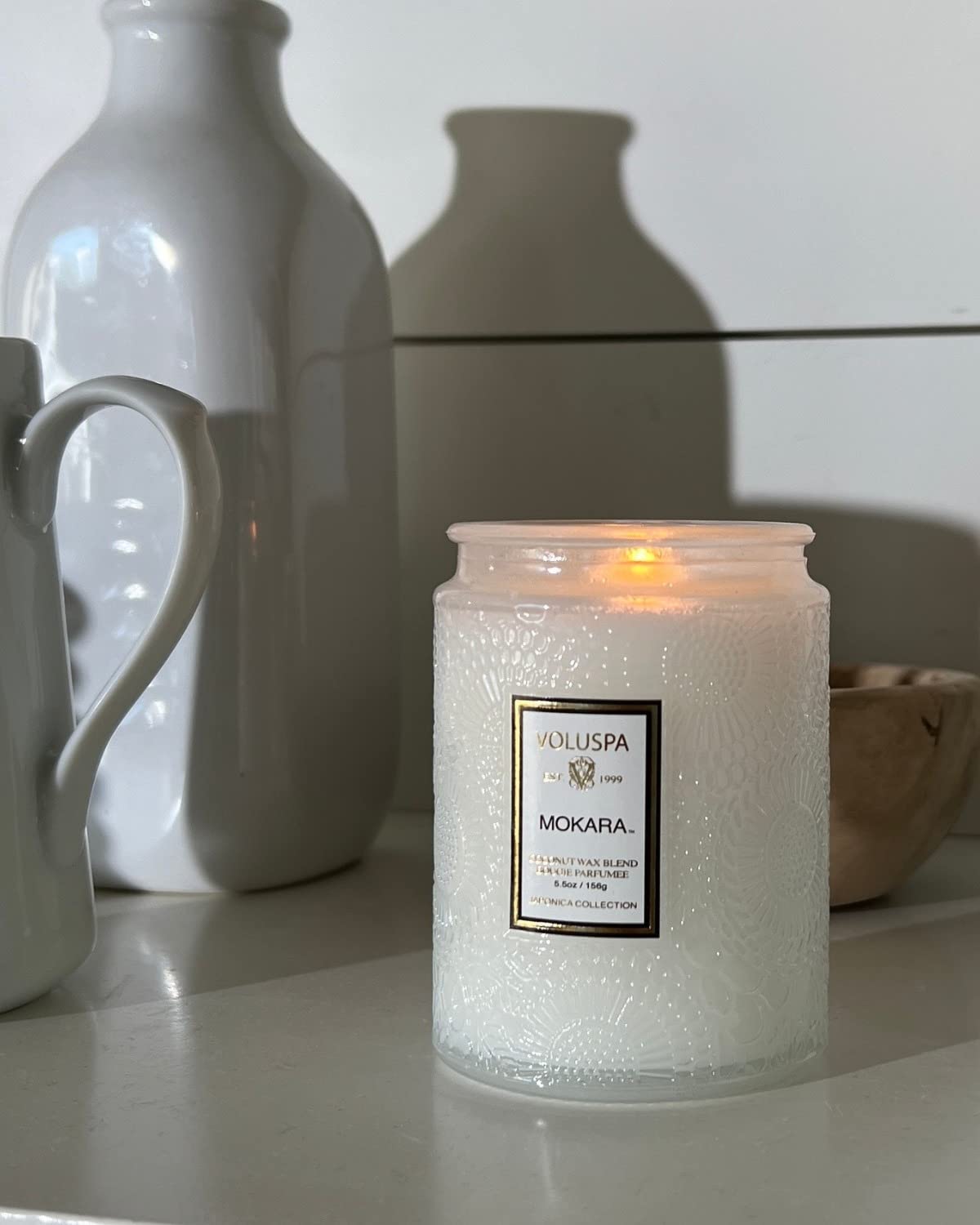 Foto 5 pulgar | Cera De Coco Aromática Candle Voluspa Mokara  530 Ml  100 H  Quemada - Venta Internacional.