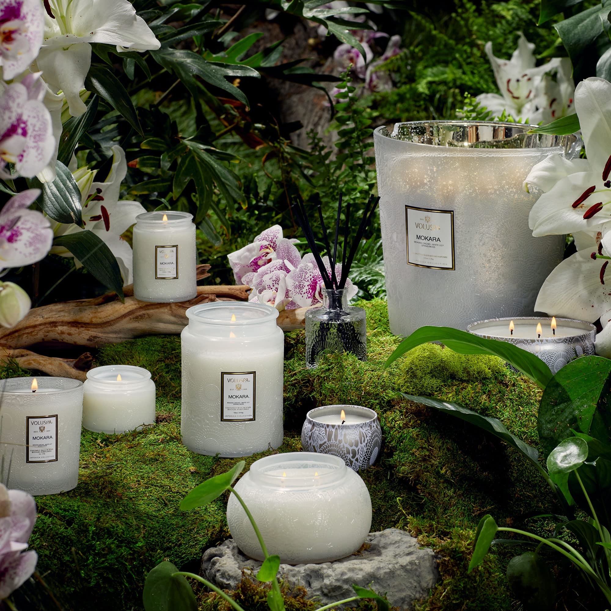 Foto 6 | Cera De Coco Aromática Candle Voluspa Mokara  530 Ml  100 H  Quemada - Venta Internacional.