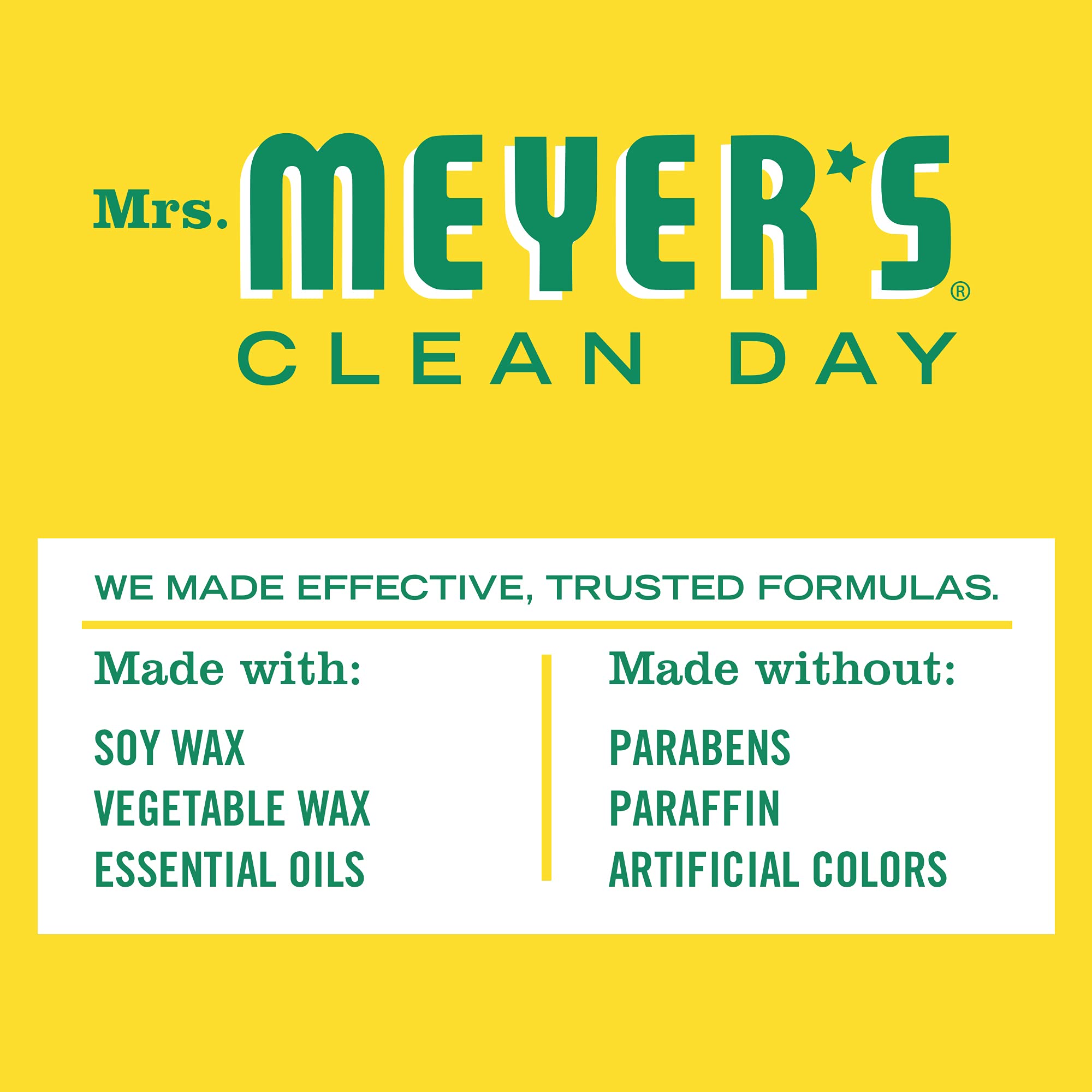 Foto 4 | Vela De Aromaterapia De Soja Mrs. Meyer's Clean Day Honeysuckle 200 Ml - Venta Internacional.