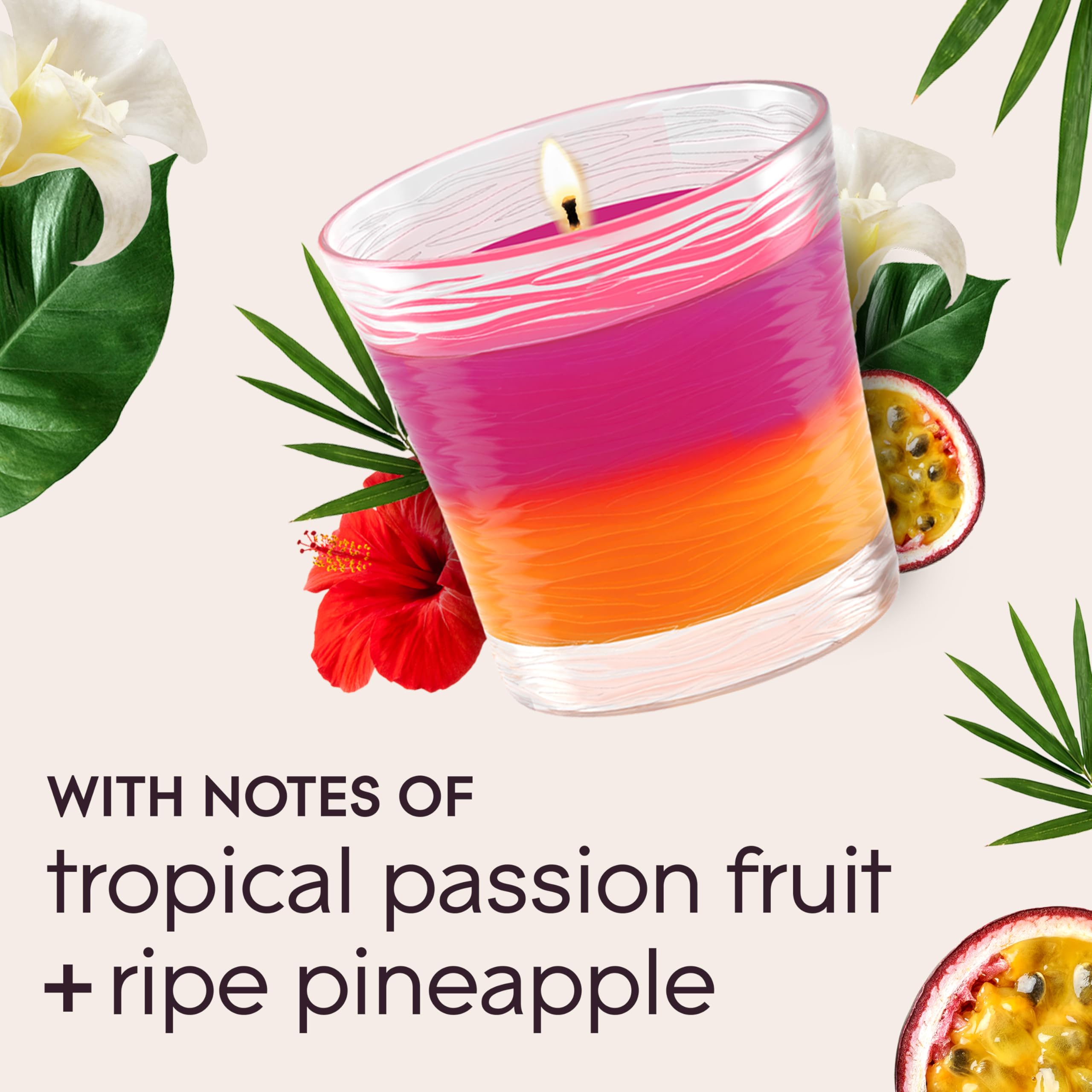 Foto 6 pulgar | Vela Perfumada Jar Glade 2 En 1 Hawaiian Breeze & Vanilla - Venta Internacional.