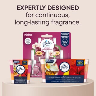 Foto 6 | Vela Perfumada Jar Glade 2 En 1 Hawaiian Breeze & Vanilla - Venta Internacional.