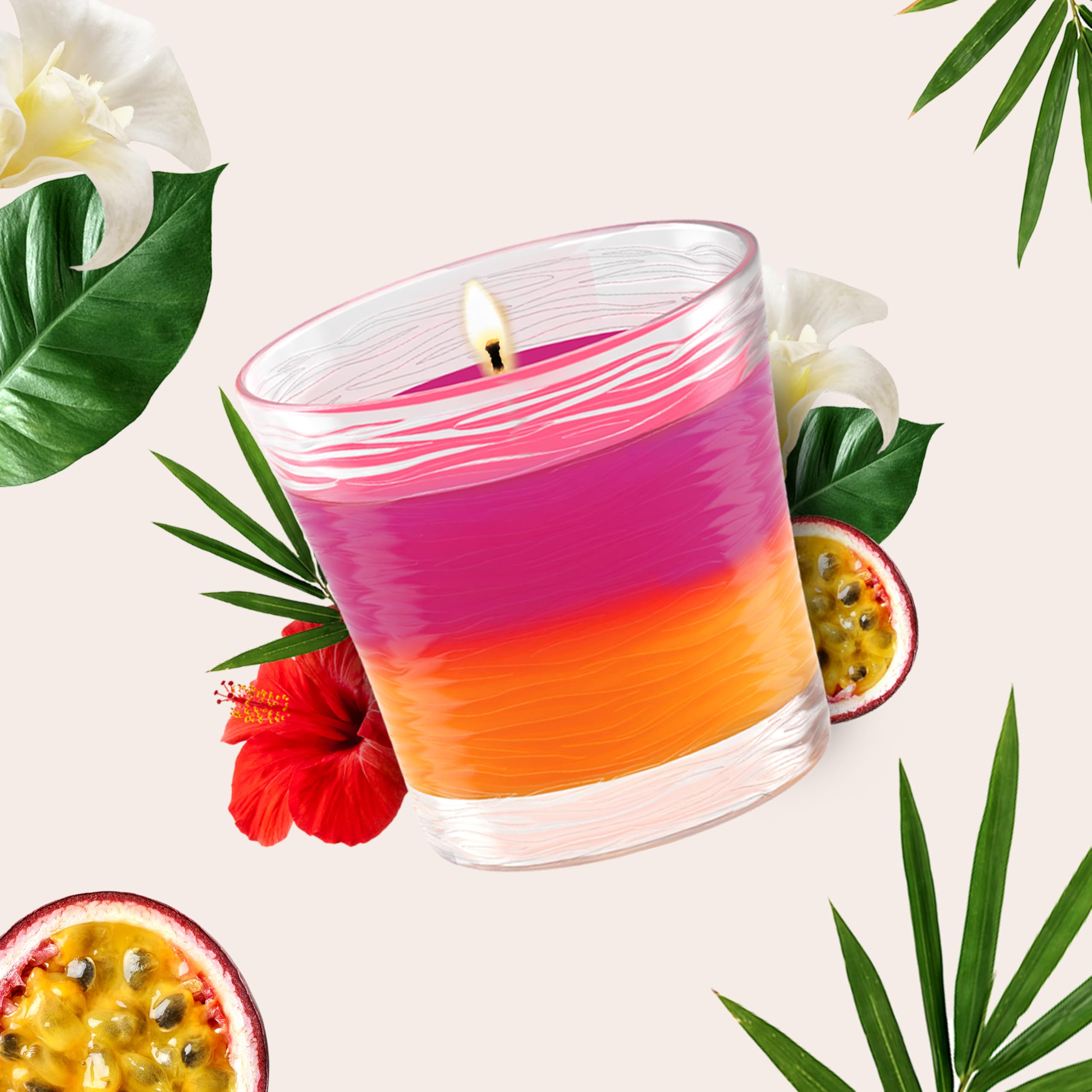 Foto 8 pulgar | Vela Perfumada Jar Glade 2 En 1 Hawaiian Breeze & Vanilla - Venta Internacional.