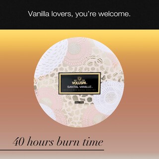 Foto 5 | Cera De Coco Candle Voluspa Santal Vanille Lata De 3 Mechas 355 Ml - Venta Internacional.