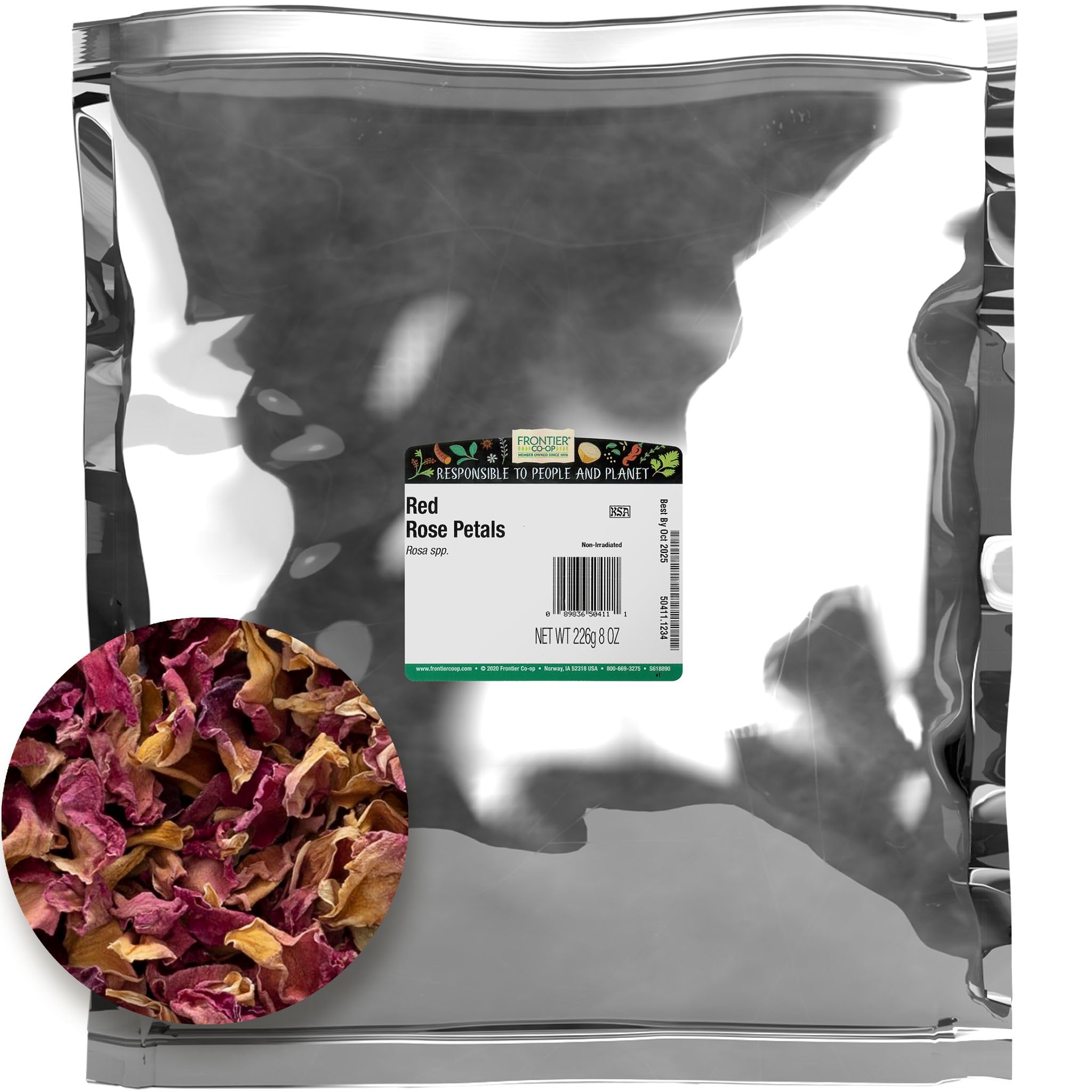Foto 1 | Pétalos De Rosa Frontier Bulk Red  240 Ml - Venta Internacional.