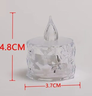 Foto 4 | Set Xtellar De 48 Velas Led De Cristal Iluminación Romántica Y Segura Para Todas Tus Celebraciones