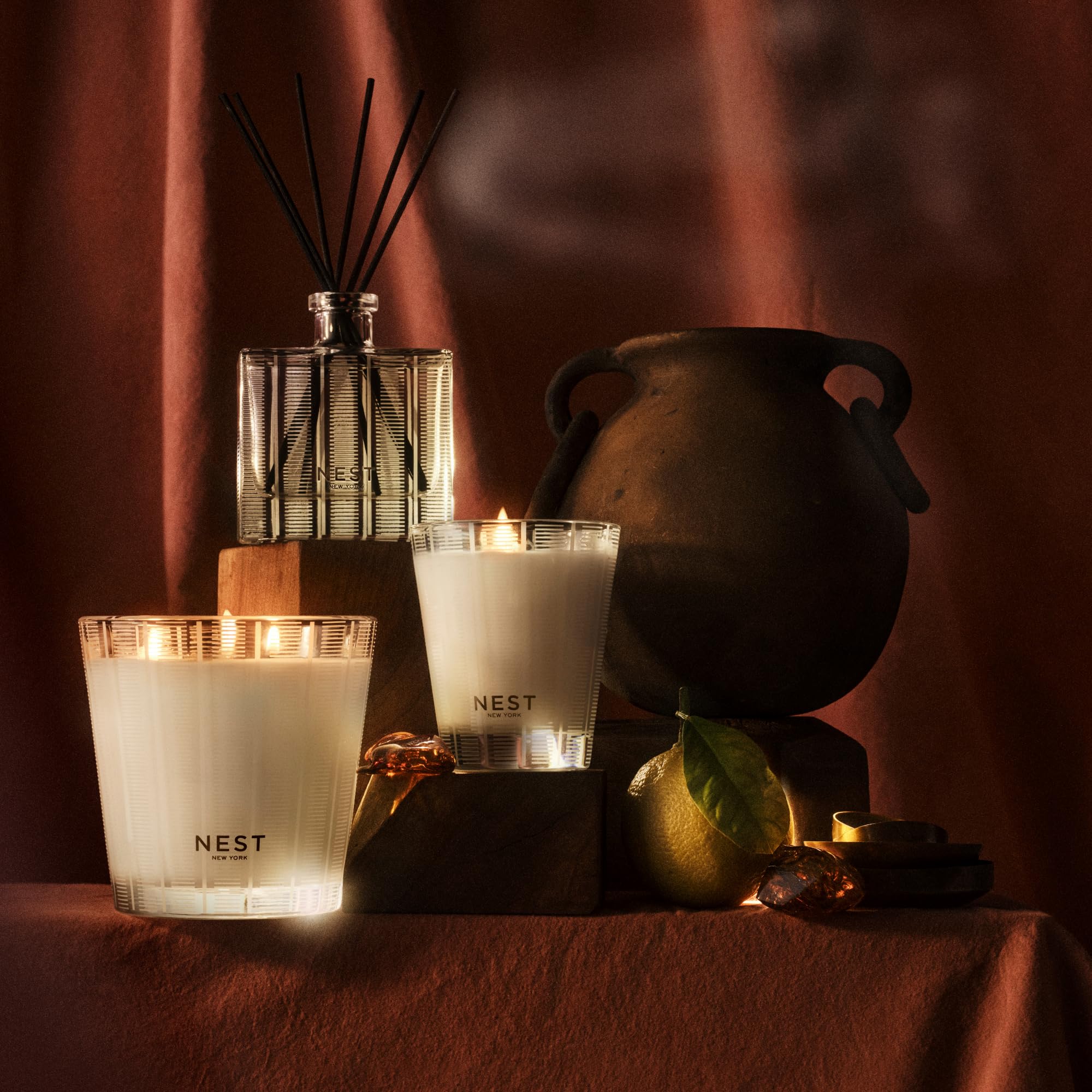 Foto 6 | Candle Nest  Ámbar Marroquí De Nueva York  3 Mechas  625 Ml  Paquete De 2 - Venta Internacional.