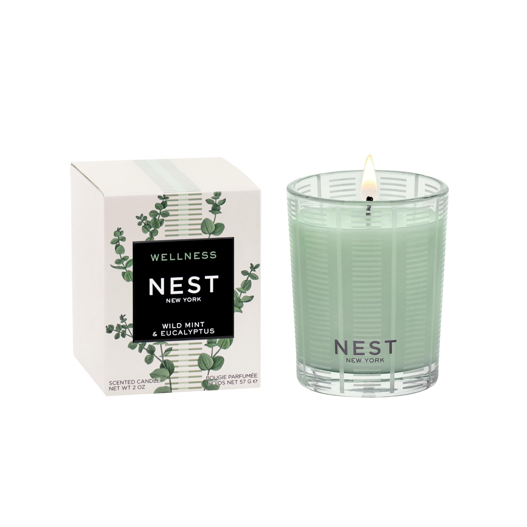 Foto 1 | Vela Votiva Nest New York Con Menta Silvestre Y Eucalipto  60 Ml - Venta Internacional.