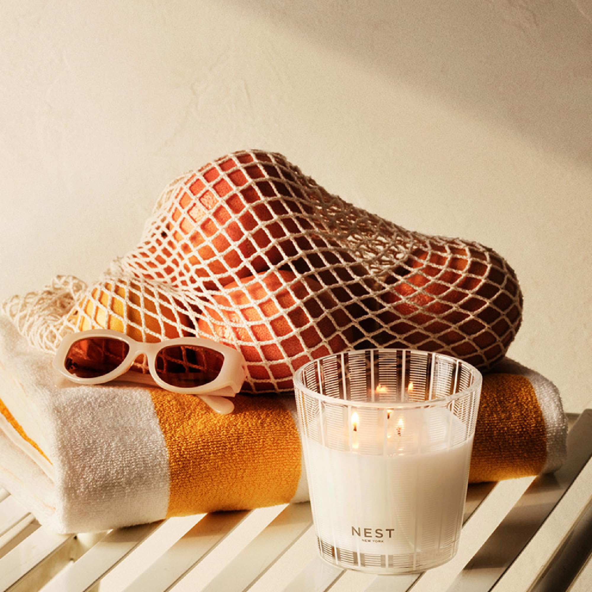 Foto 4 pulgar | Candle Nest New York Con Aroma A Pomelo De 3 Mechas  625 Ml  Paquete De 2 - Venta Internacional.