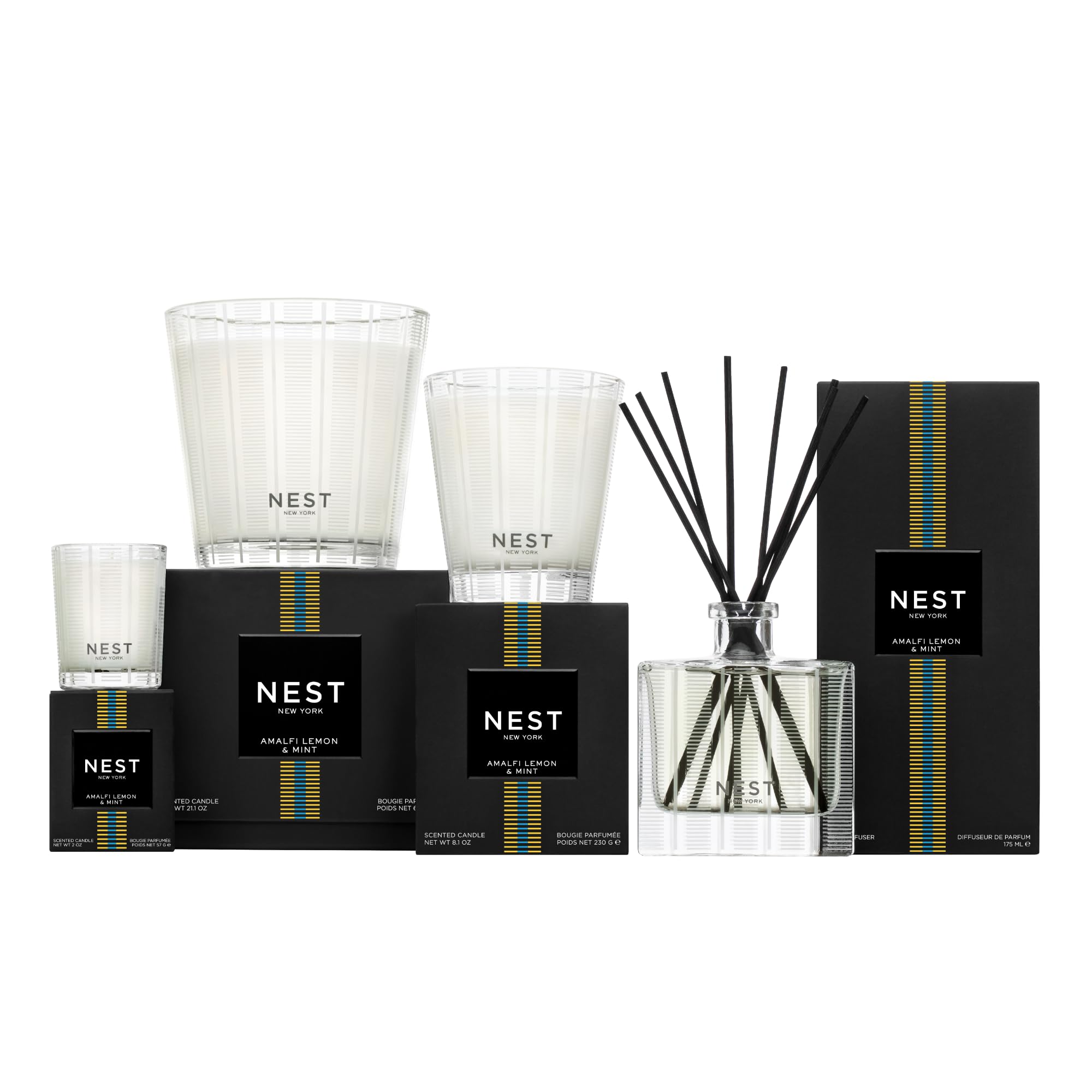 Foto 6 | Candle Nest New York Amalfi Limón Y Menta  240 Ml  Paquete De 2 - Venta Internacional.