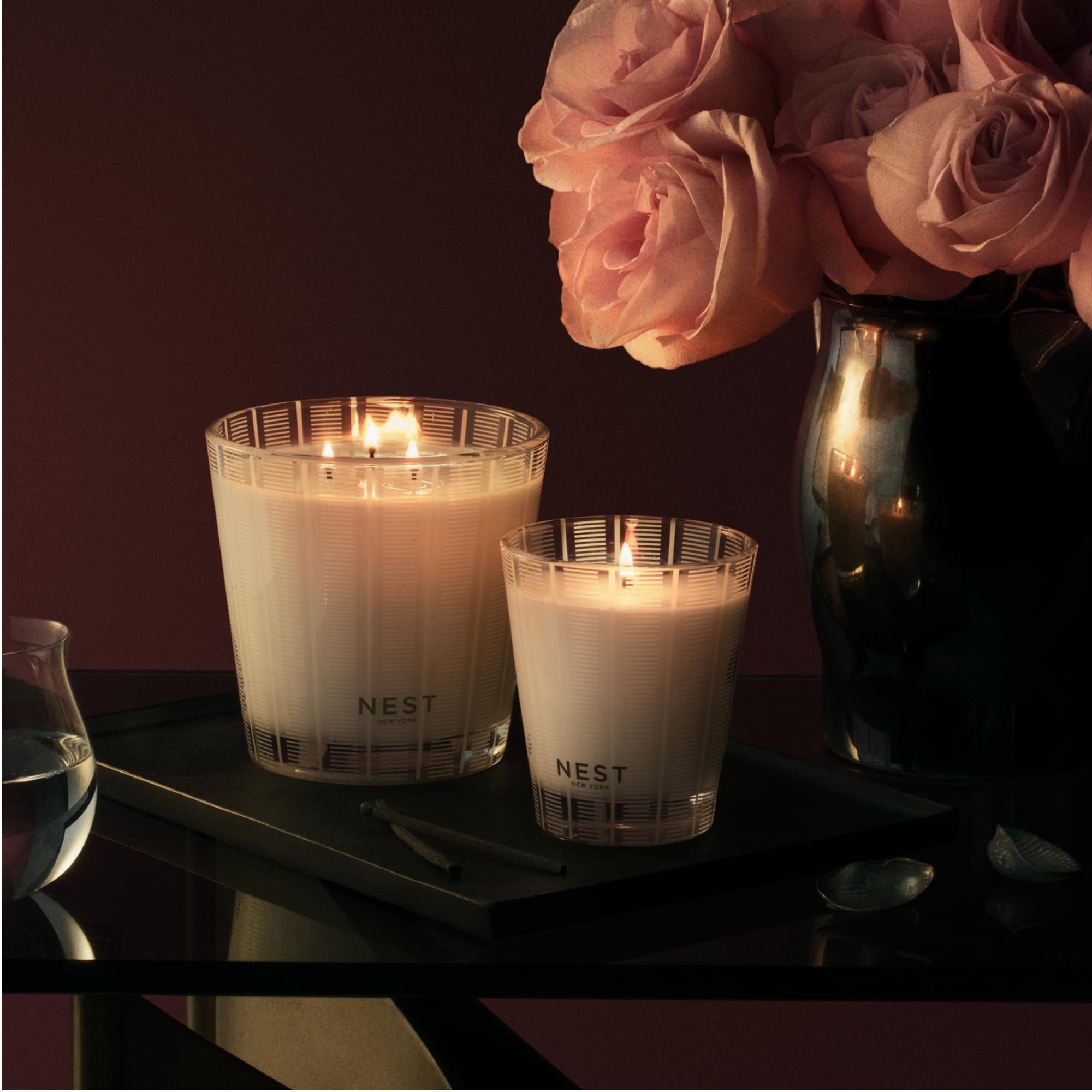 Foto 7 | Candle Nest New York Rose Noir & Oud  240 Ml  Paquete De 2 - Venta Internacional.