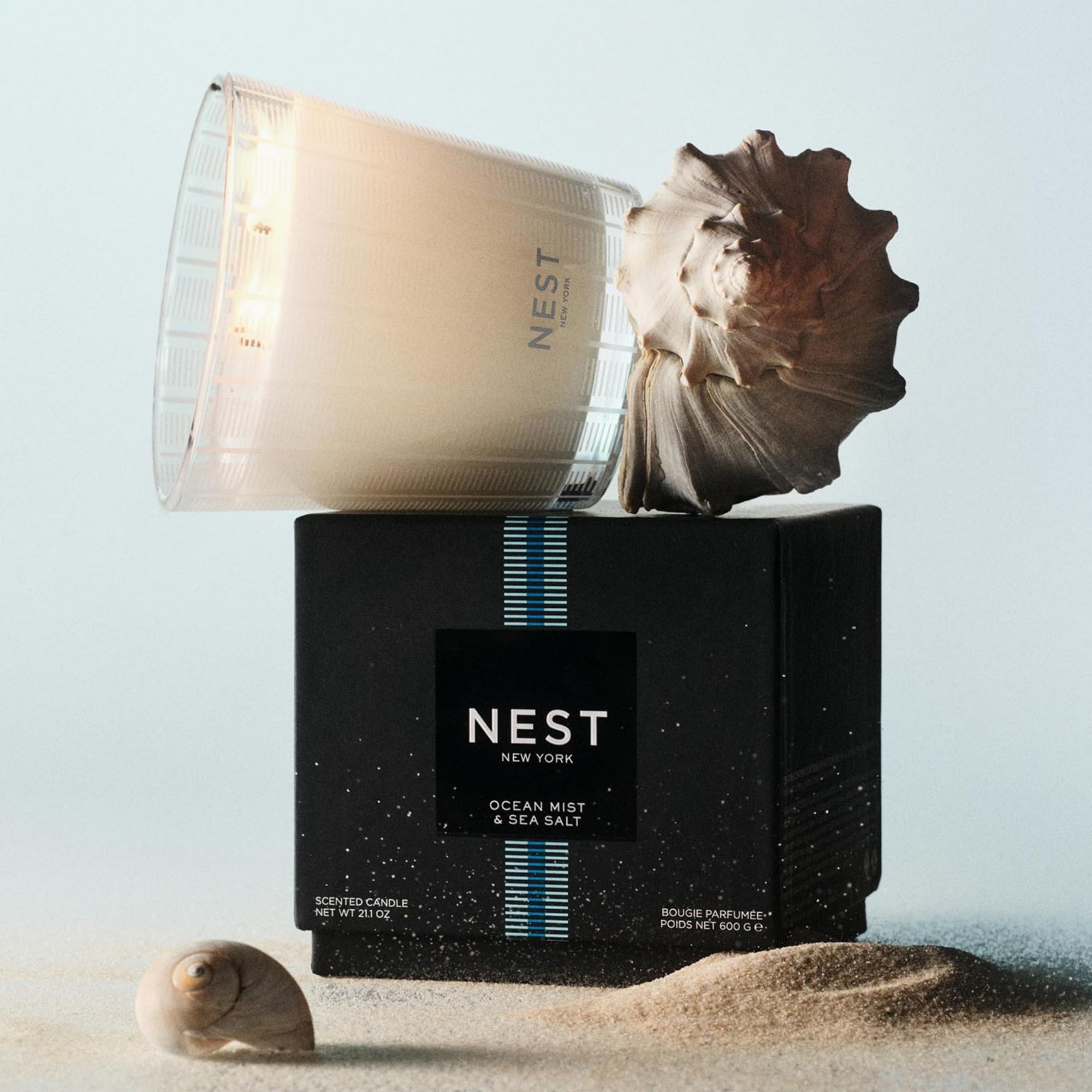 Foto 4 pulgar | Candle Nest New York Ocean Mist & Sea Salt 625 Ml 100 H Burn - Venta Internacional.