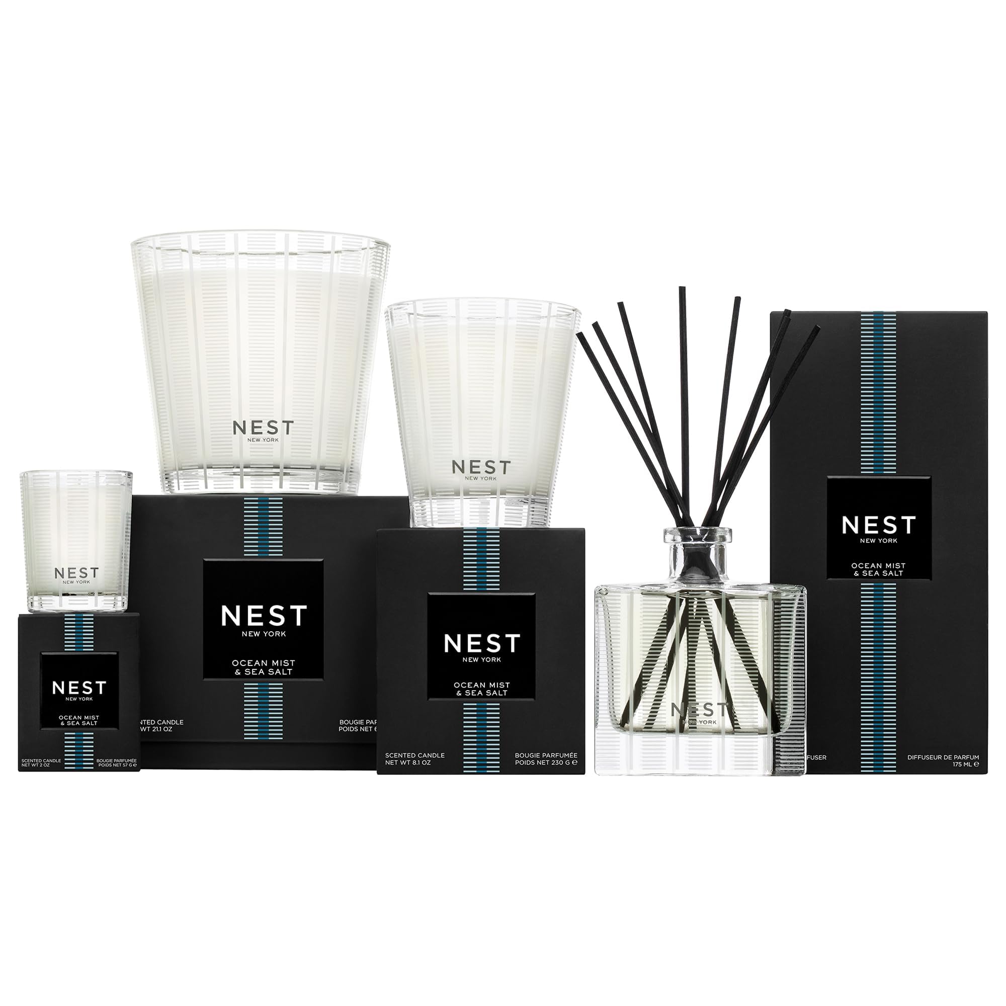 Foto 7 pulgar | Candle Nest New York Ocean Mist & Sea Salt 625 Ml 100 H Burn - Venta Internacional.