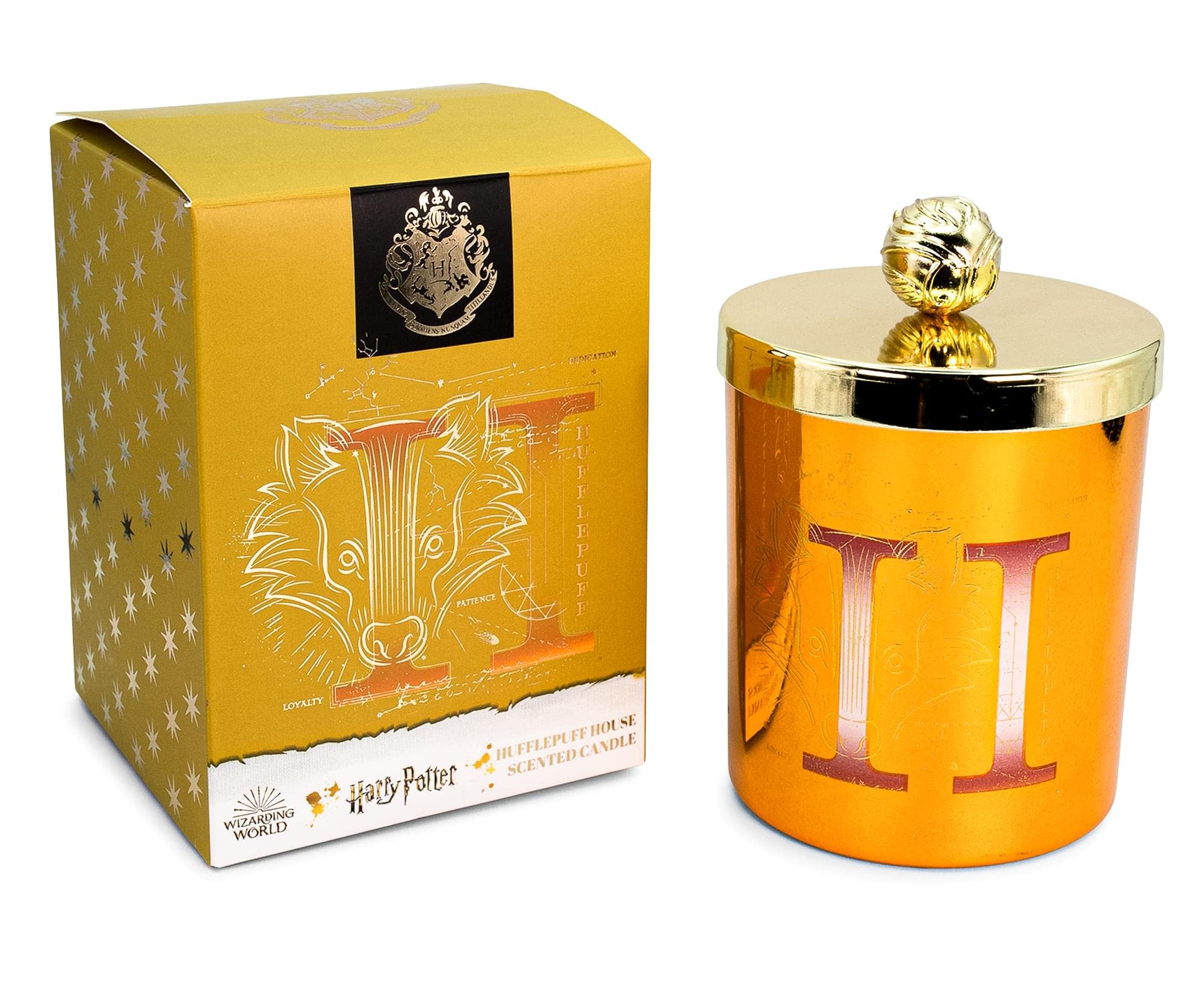 Foto 4 pulgar | Vela Perfumada De Cera De Soja Harry Potter Hufflepuff House - Venta Internacional.